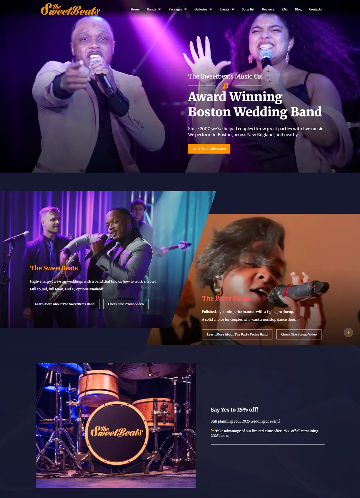 Weding Band SEO Case Study full image